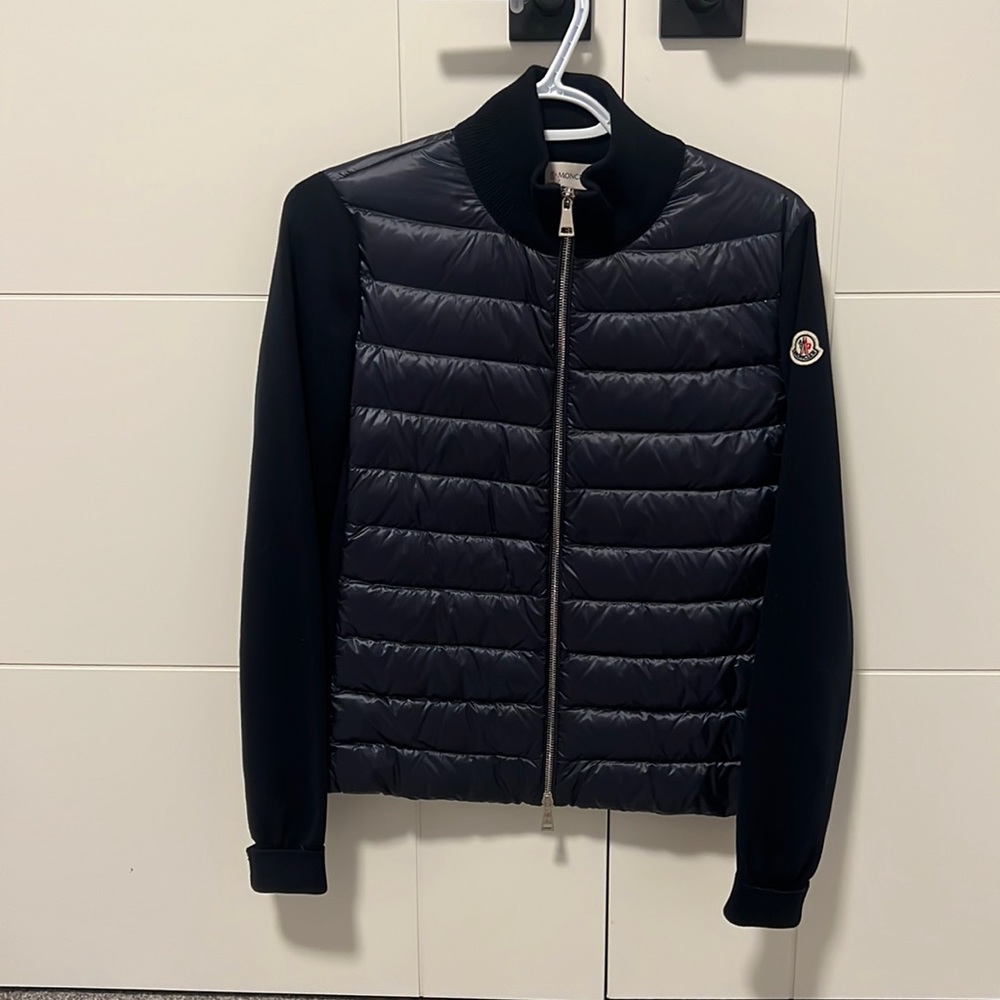 Moncler Down-panelled Wool Jacket